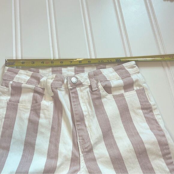 Saints & Hearts Striped Flare Pants Wide Leg Bell Bottoms Size Medium - Picture 8 of 10